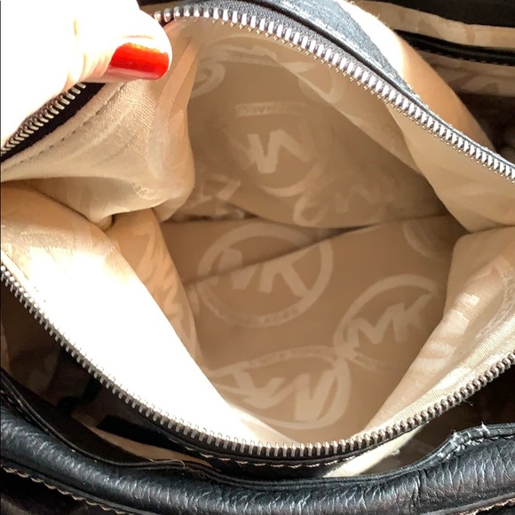 Michael Kors Leather Shoulder Bag - Picture 9 of 12